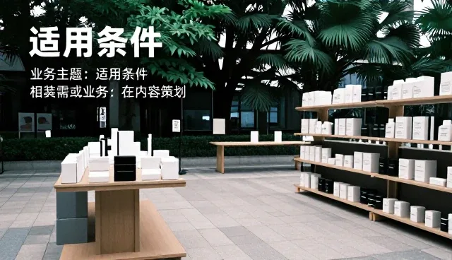 品牌策划中适用条件的判断与实际应用